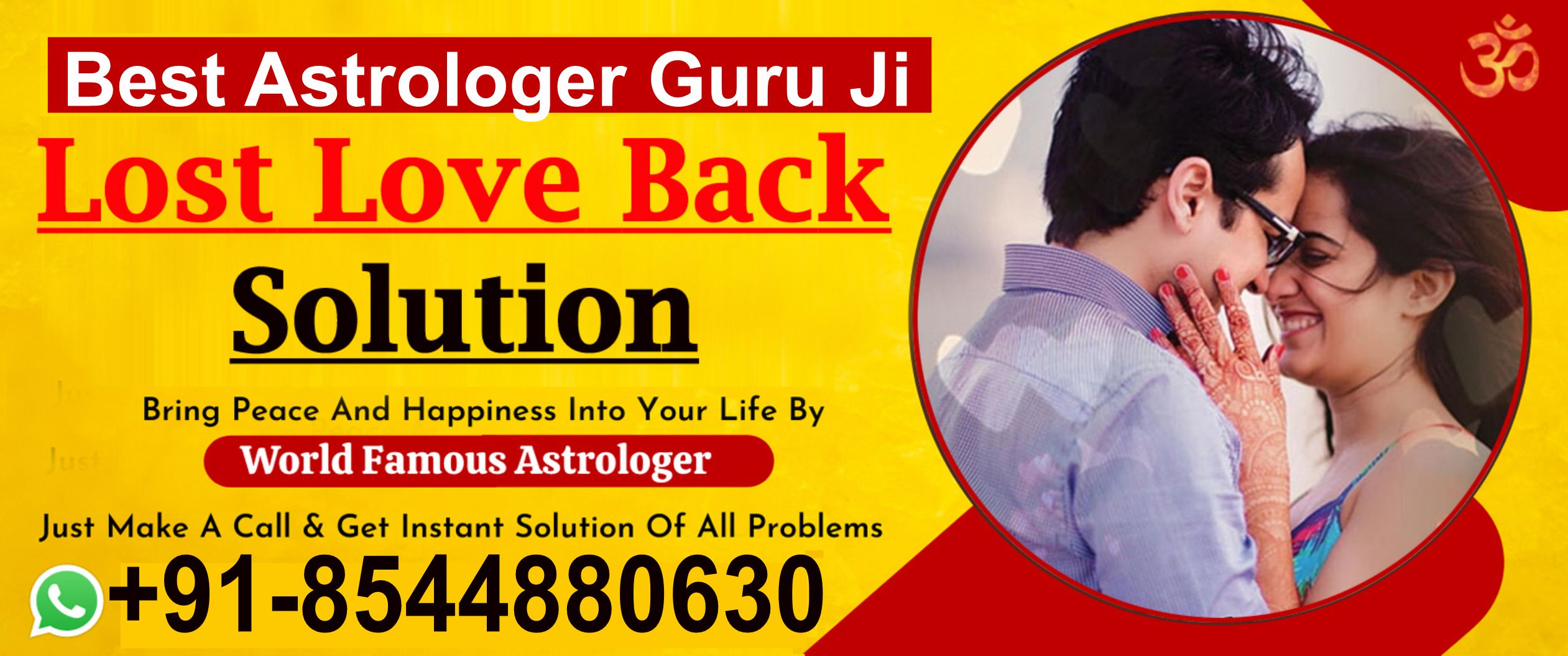 Guru Ji  +91-8544880630
